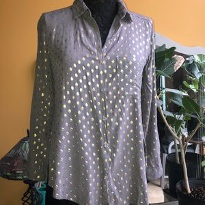 XS Anthropologie blouse